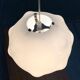 Glass suspension lamp Lampoon postmodern by Aldo Cibic for Foscarini