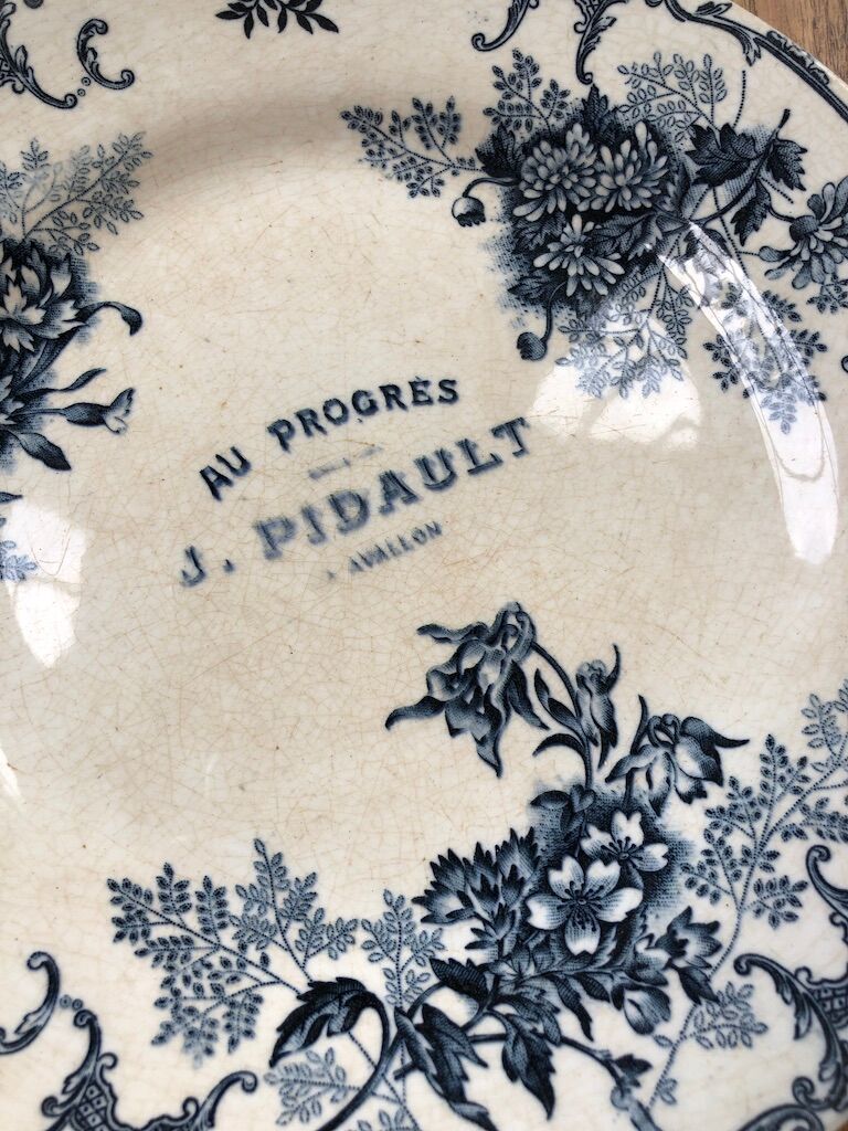 10 plates Terre de Fer Floreal Boulenger