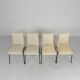 Set of 4 Meurop chairs by Pierre Guariche, 1950s