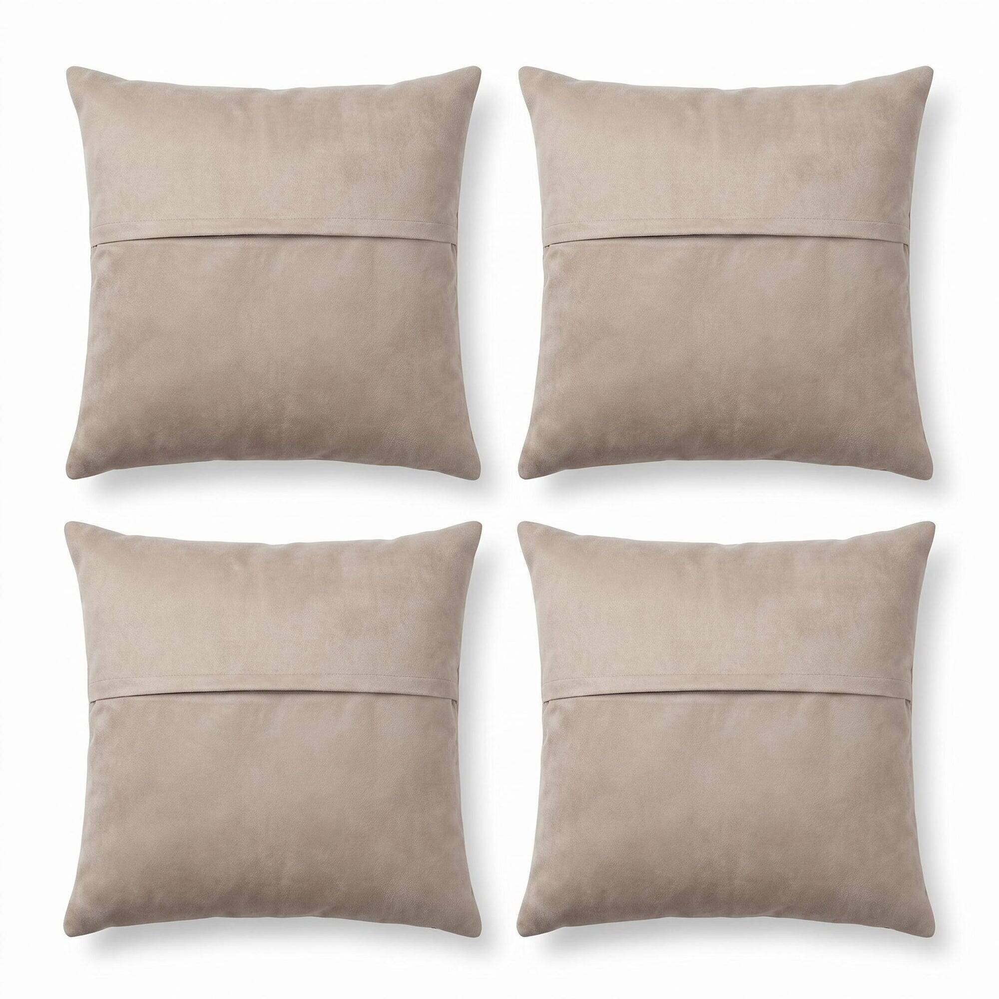 Set of 4 vintage kilim cushion covers 61x61 cm