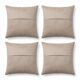Set of 4 vintage kilim cushion covers 61x61 cm