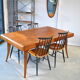 Extendable dining table circa 1950