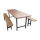 Brewery folding table & 2 benches