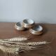 3 small individual butter dishes in stoneware, 1970