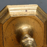 Chisled bronze torch louis XIV era