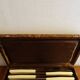 12 knives handled in Art Deco bone 1930 in case