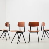 Friso Kramer Set of 4 Result chairs for Ahrend de Cirkel 1958