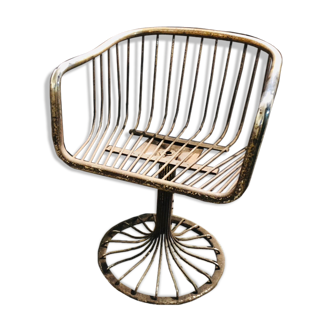 Iron armchair