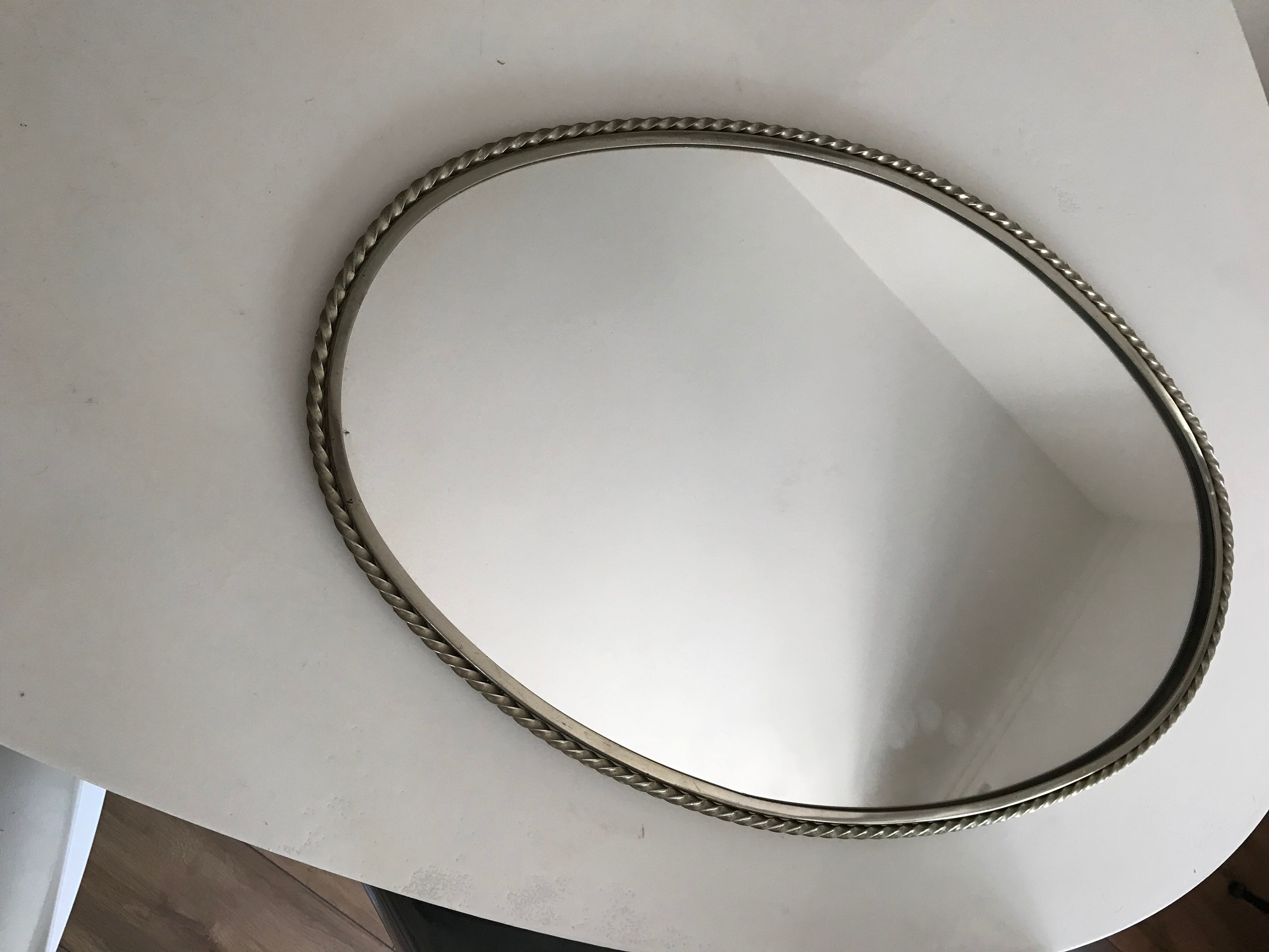 Oval mirror