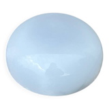 Vintage ceiling light in white opaline, vintage wall sconce.