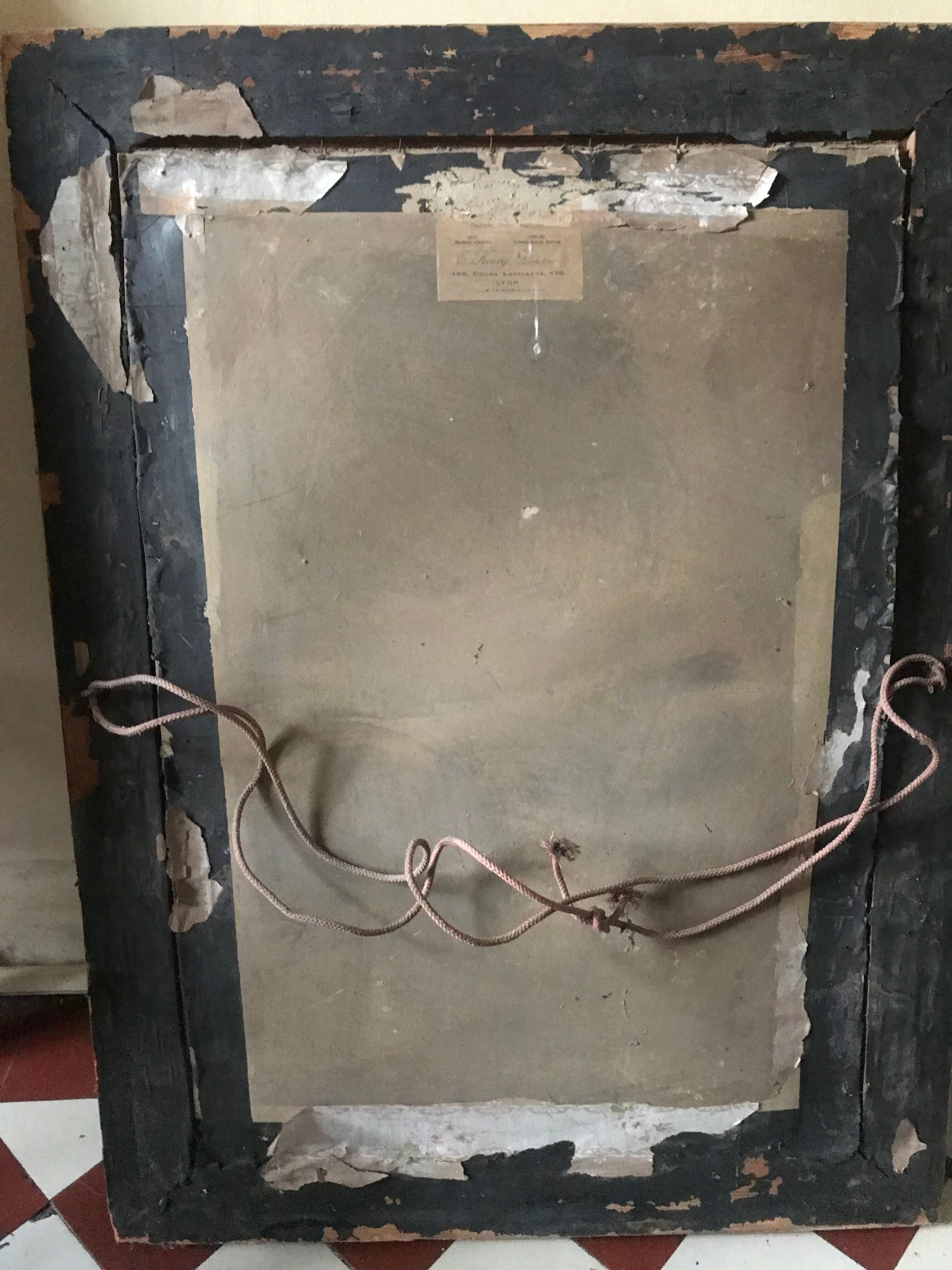 Pastel portrait of an early 20th century child