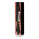 Large Art Deco vase in black and red opaline glass Anatole Riecke 1938