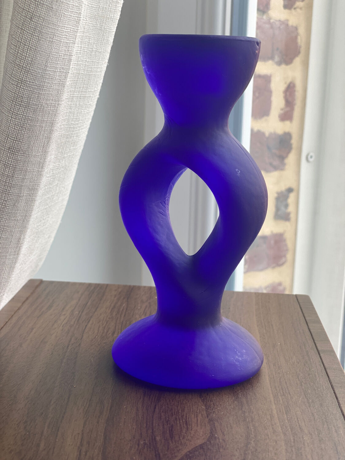 Murano candle holder