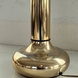 Italian metal table lamp with perspex lampshade, 1970s