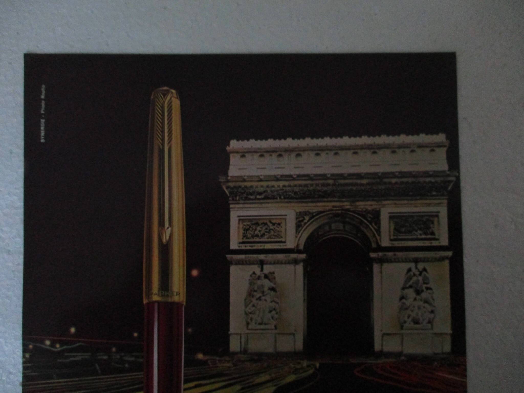 Old PARKER 61 pen advertisement