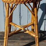 Wicker stool