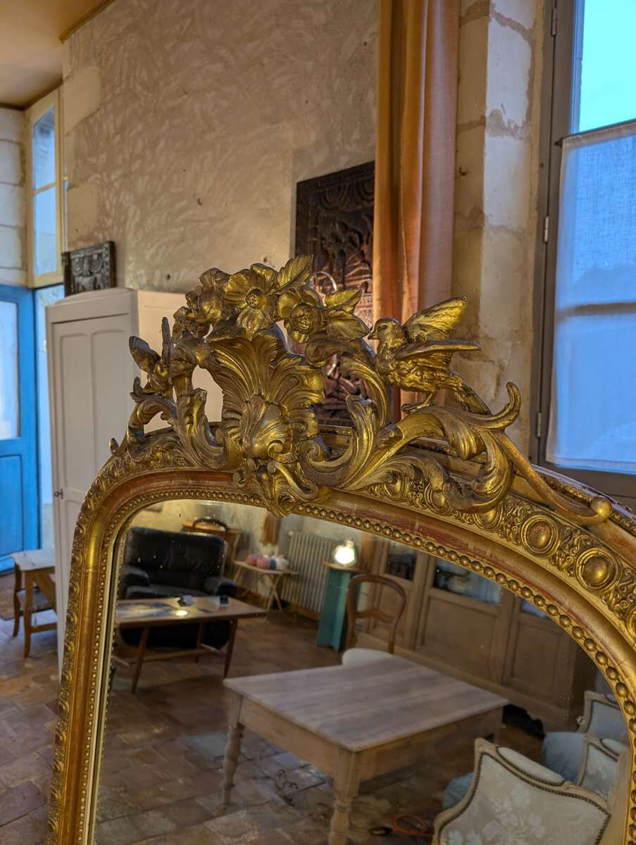 Antique mirror