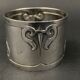 Solid silver towel ring punch minerva denise xxe