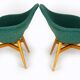 Fauteuils par Miroslav Navratil pour Tatra Nábytok, années 1960, ensemble de 2