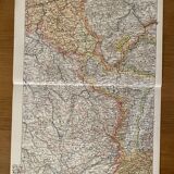 Old map of North-East France (large format) - 1910