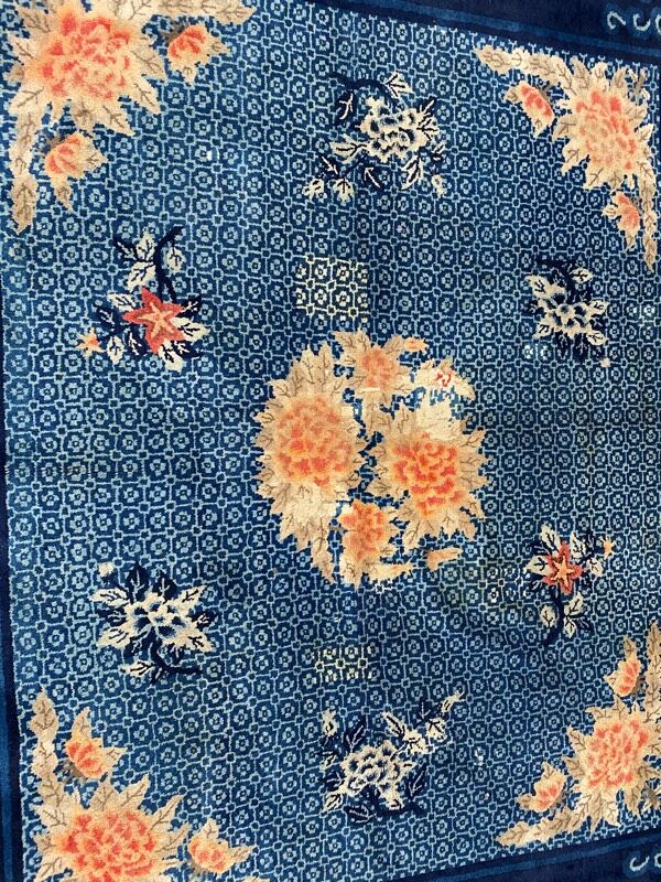 Old Chinese art deco rug spekin 150x190 cm
