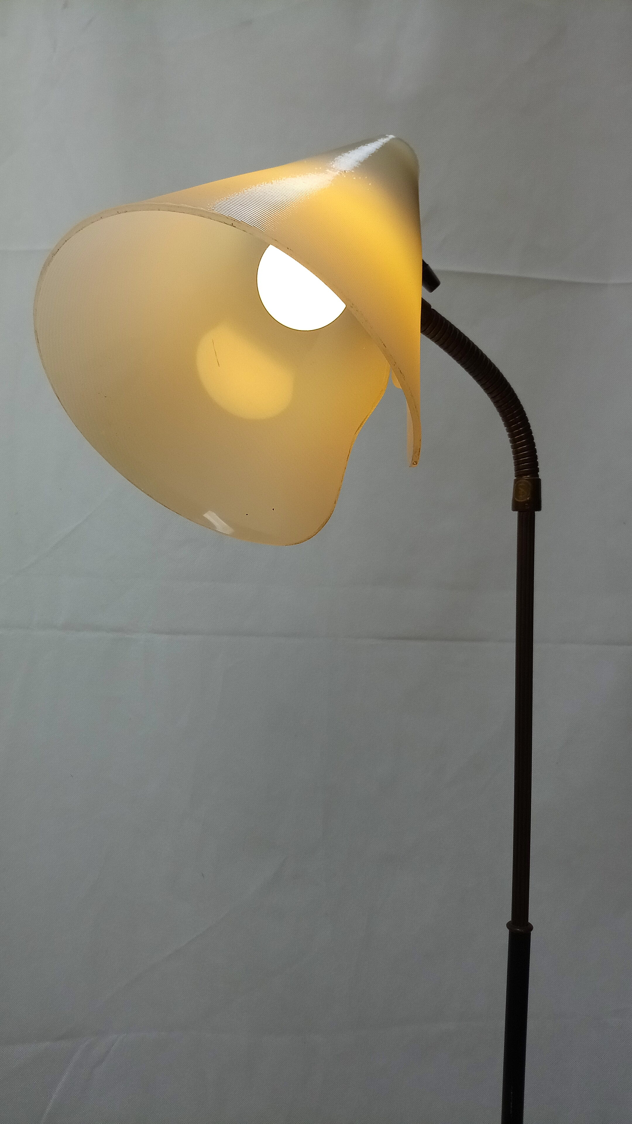 Swedish Floor Lamp by Hans Bergström for Asea