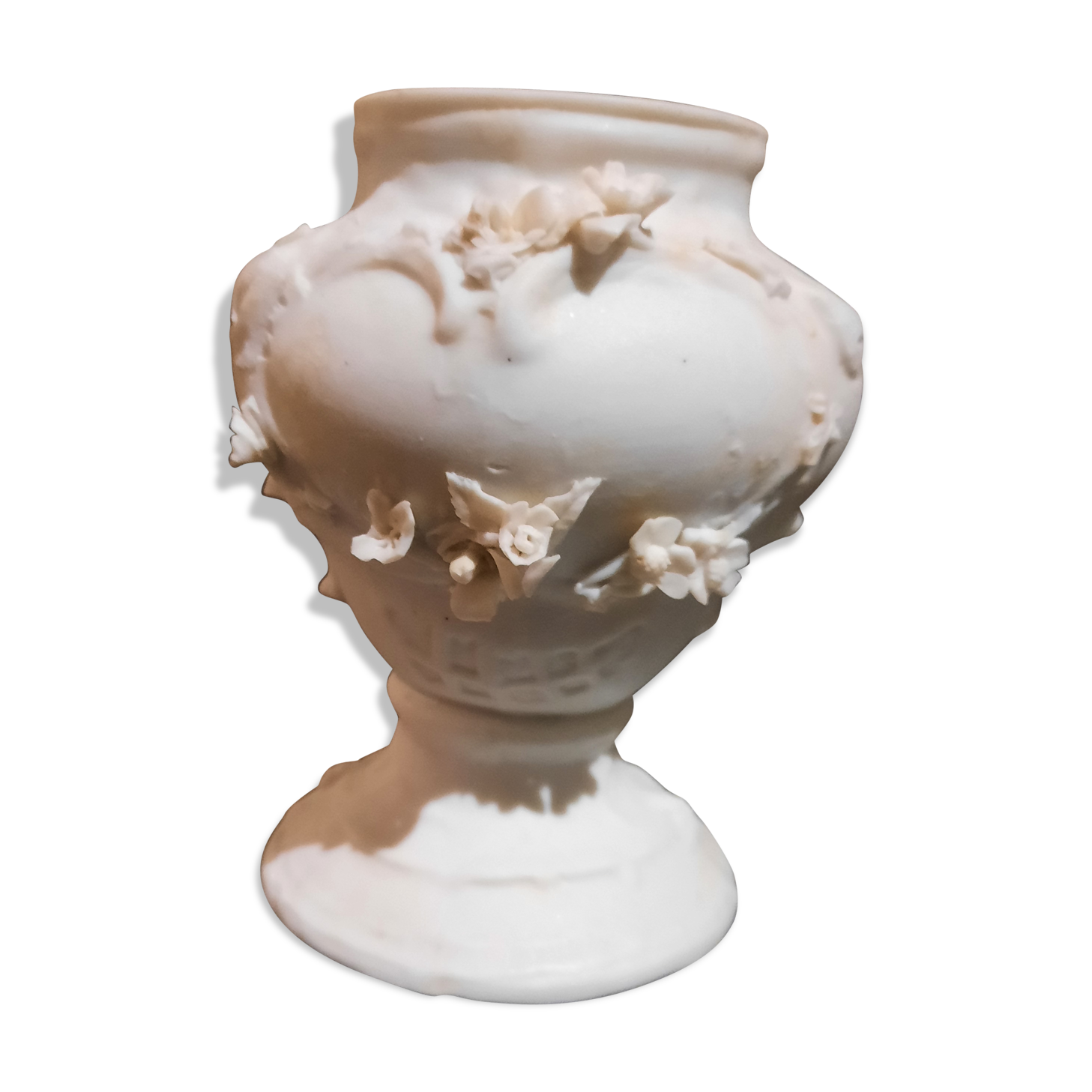 Vase biscuit porcelaine