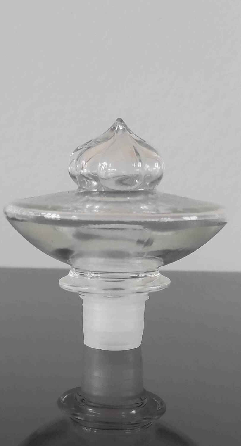 Vintage "Olympic Games" Glass Bottle / Carafe