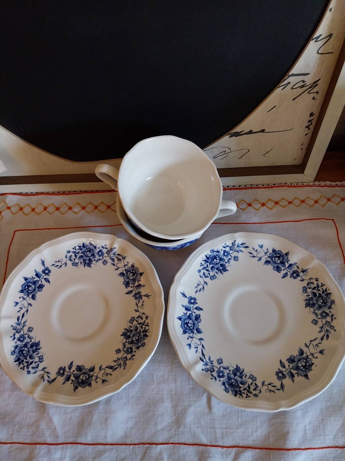 Sarreguemines Romantic model lunch duo