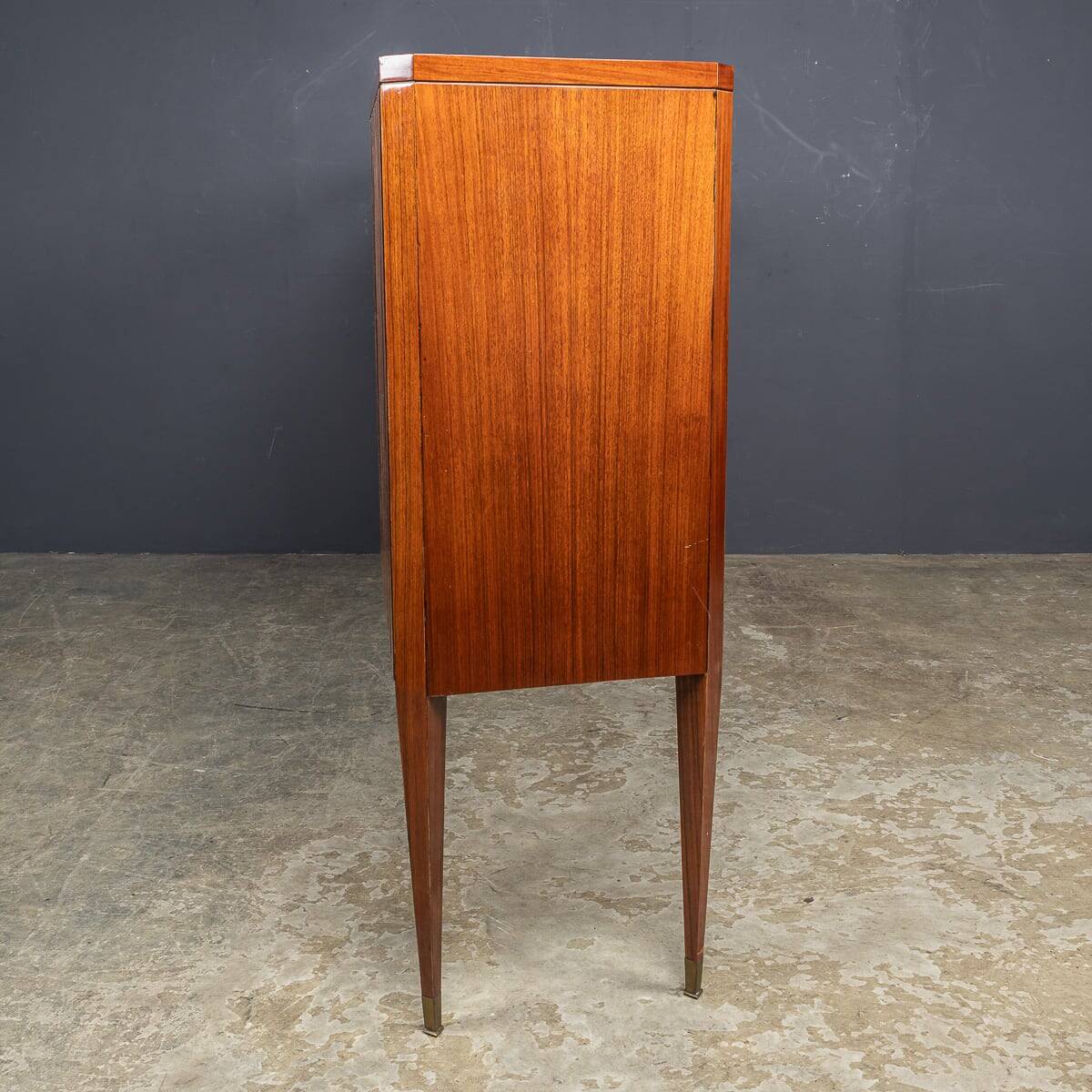 MID 20thC ITALIAN STRIPED WOODEN BUFFET BY PAOLO BUFFA c.1950