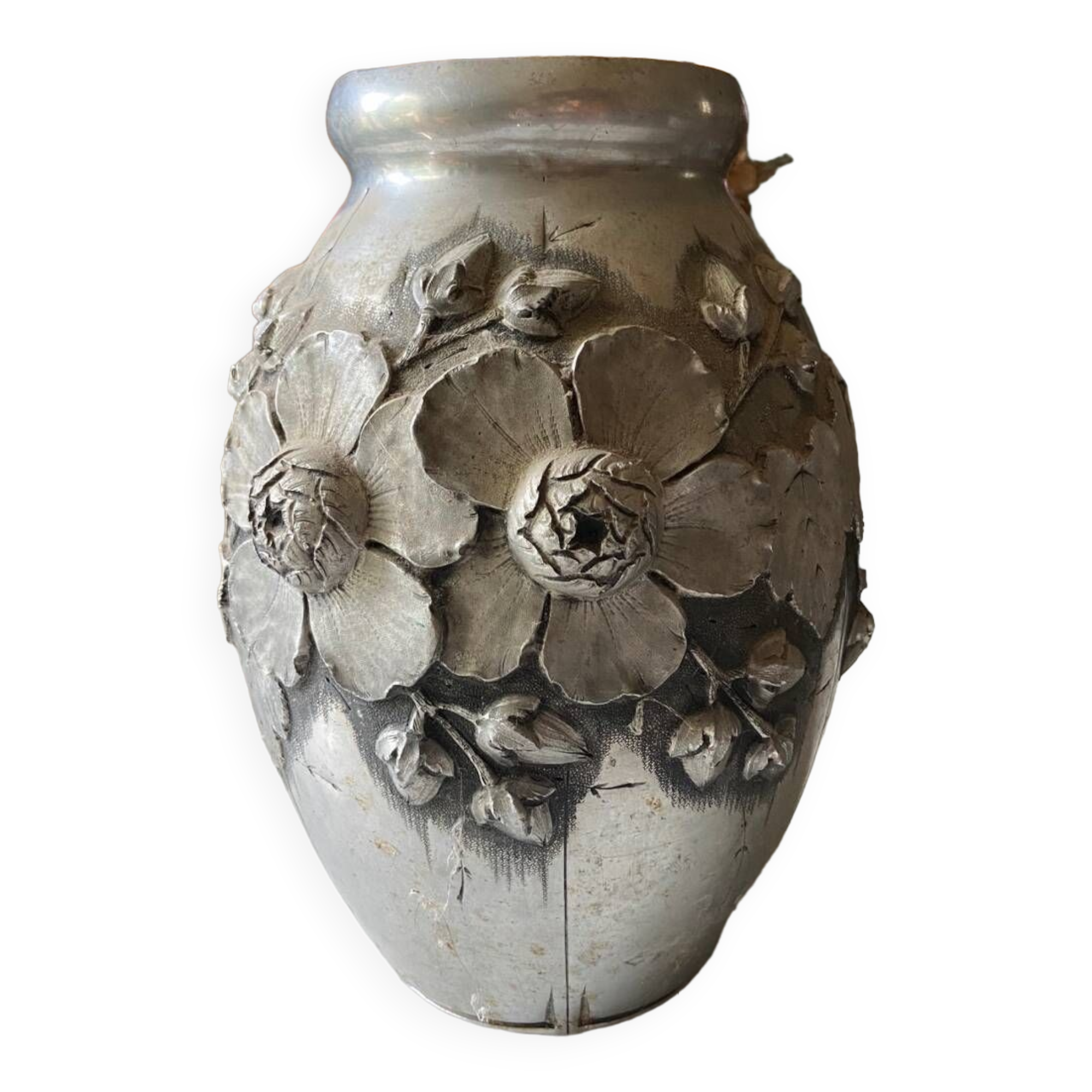 Vase en dinanderie de Louis Houzeaux