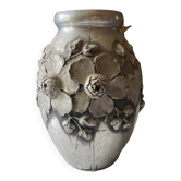 Brassware vase by Louis Houzeaux