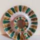 Duo of 50s ceramic hand candle holders