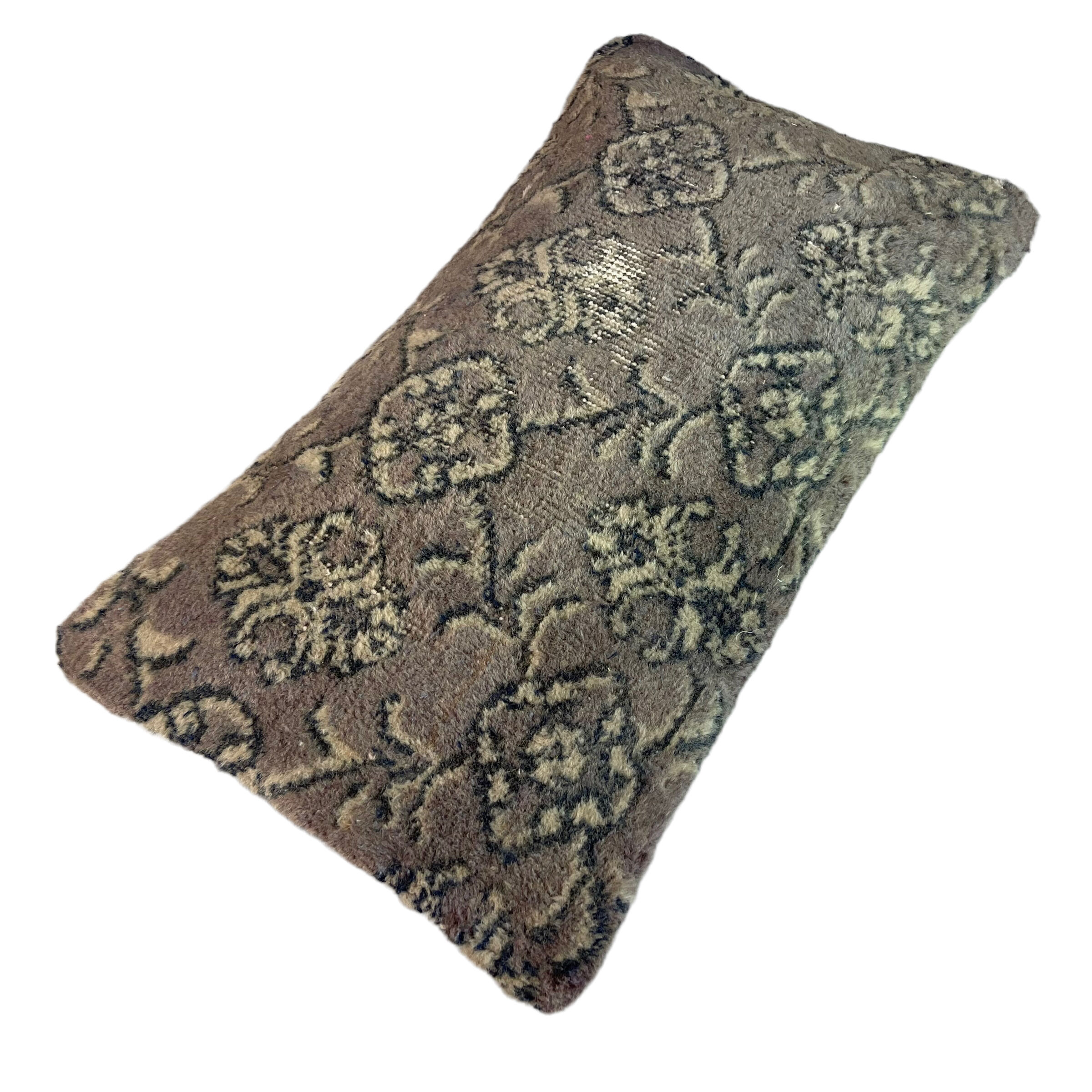 Vintage turkish handmade cushion cover , 30 x 60 cm