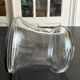 glass and metal vase from the 70s