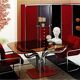 Guido Faleschini Astro Smoked Glass and Suede Cabinets for i4 Mariani 1979