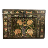 Antique Hand Painted Wooden Chest