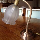 Bronze lamp, adjustable, early 20th century