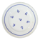 6 dessert plates in faience new model geneve small blue flower