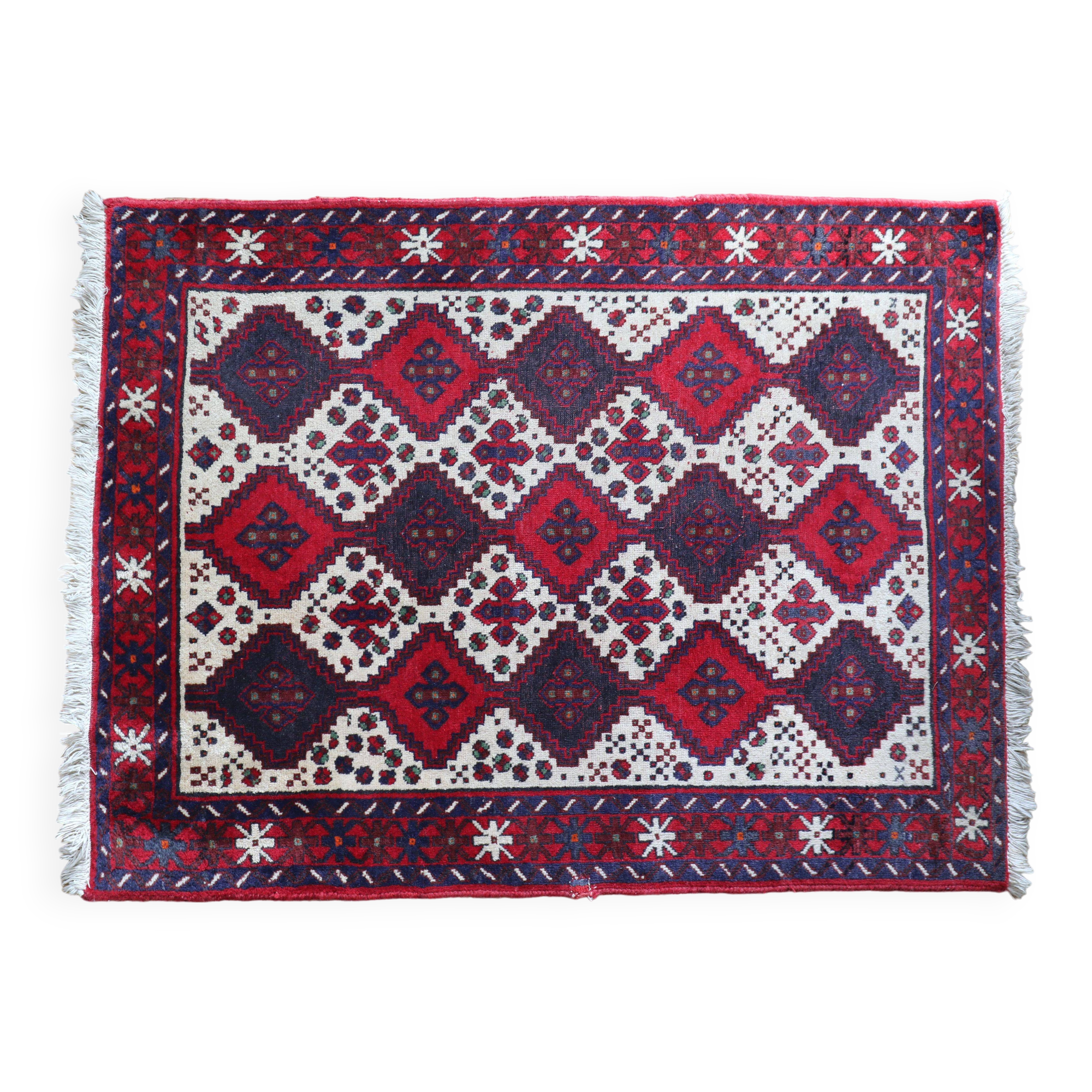 Tapis afghan Baloutche fait main