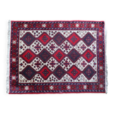 Tapis afghan Baloutche fait main