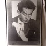 Portrait of Egon Shiele, 1914, photo by Anton-Josef Trcka, framed poster