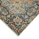 Handmade oriental unique 1980s 242 cm x 338 cm beige wool carpet