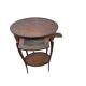 Louis XV style marquetry pedestal table-509012