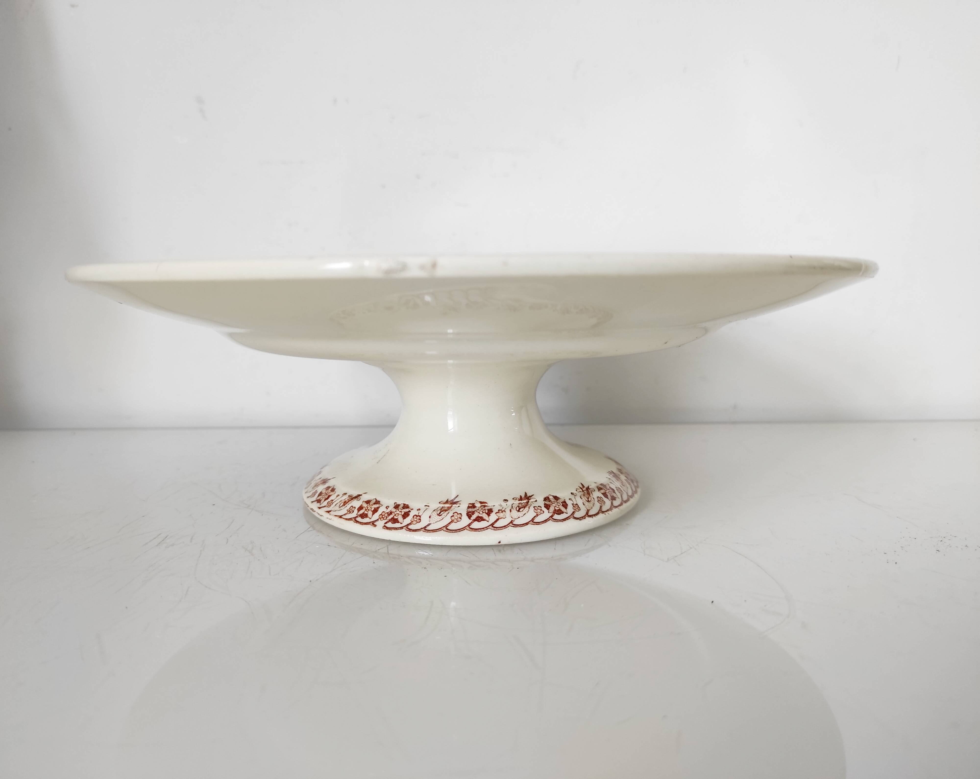 Dish with heel K&g Lunéville