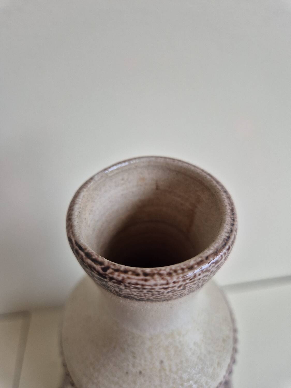 Claude Courjault Stoneware Vase