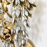 Grande applique murale Hollywood Regency en feuille de palmier par Hans Kögl