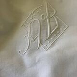 Old sheet - AB monogram