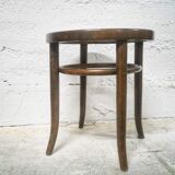 Wooden stool and cannage