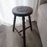 Vintage tripod stool